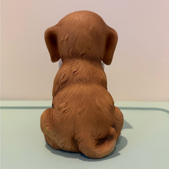 Adorable Heart Sunglasses Puppy Valentine’s Day Figurine - NWT - Picture 4 of 8